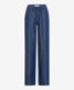 Clean dark blue,Women,Pants,WIDE LEG,Style MAINE,Stand-alone front view