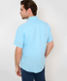 Smooth blue,Men,Shirts,Style DAN,Rear view