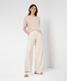 Soft beige,Women,Pants,WIDE LEG,Style MAINE,Outfit view