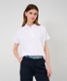 White,Women,Shirts | Polos,Style CLARE,Front view