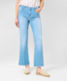 Used bleached blue,Women,Jeans,SLIM BOOTCUT,Style SHAKIRA S,Front view