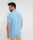 Smooth blue,Men,T-shirts | Polos,Style PETE,Rear view