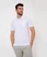 White,Men,T-shirts | Polos,Style PETE,Front view