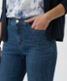 Used regular blue,Damen,Jeans,FEMININE,Style CAROLA,Detail 2 