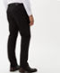 Black,Homme,Pantalons,REGULAR,Style ENRICO,Vue de dos