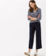 Navy,Femme,Pantalons,RELAXED,Style MAINE S,Vue tenue
