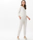 Off-white,Femme,Pantalons,SLIM,Style MARON,Vue tenue