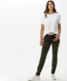 Dark olive overdyed,Femme,Jeans,SKINNY,Style ANA,Vue tenue