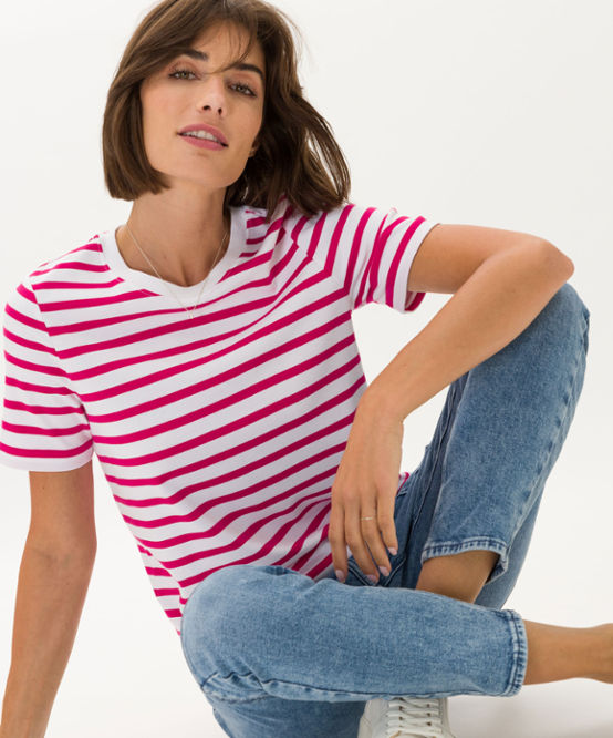 Women Shirts | Polos Style CIRA lipstick pink | T-Shirts