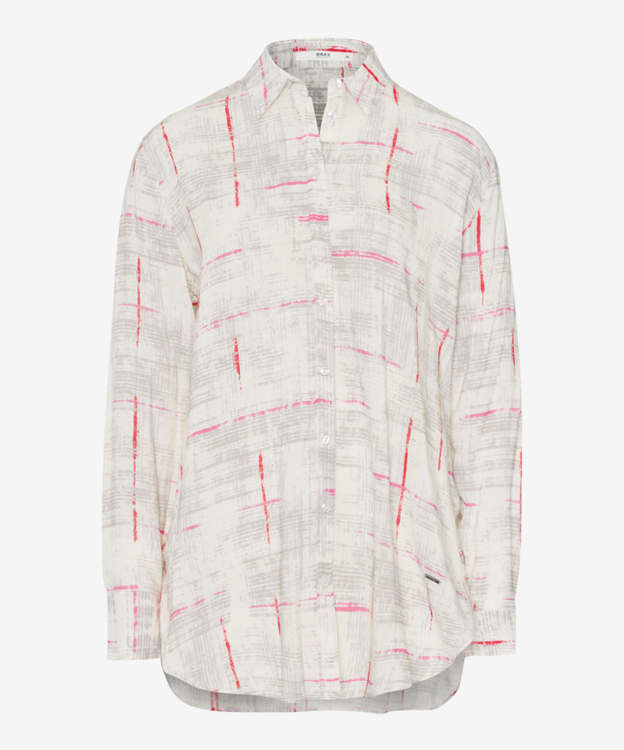 Artikel klicken und genauer betrachten! - Bluse aus fließender Viskose | im Online Shop kaufen
