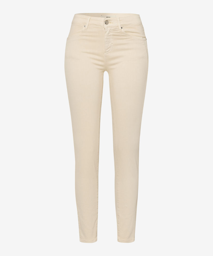 BRAX Dames Jeans Style ANA, ecru, maat 34