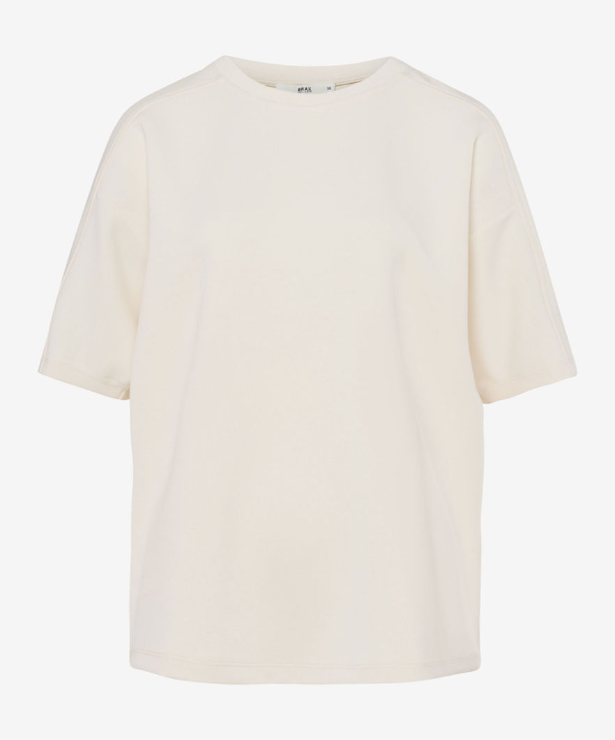 BRAX Dames Shirt Style BAILEE, off white, maat 48