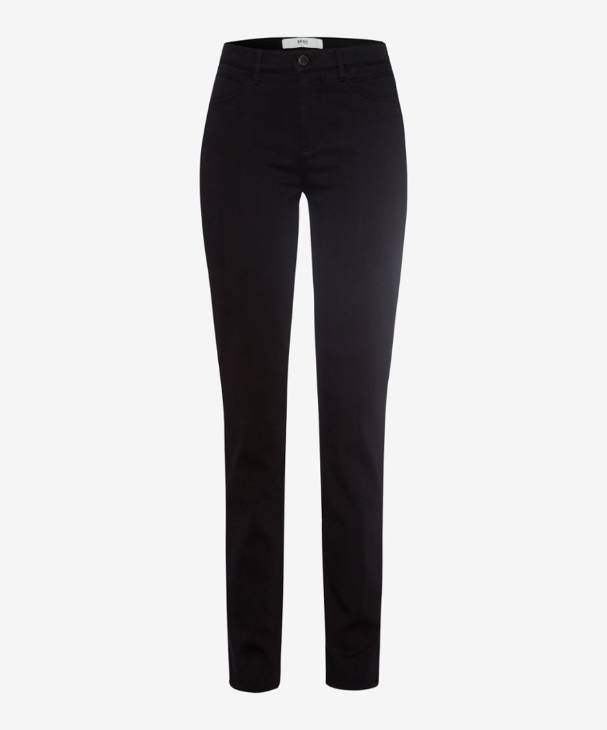 BRAX Dames Jeans Style SHAKIRA, Zwart, maat 42K