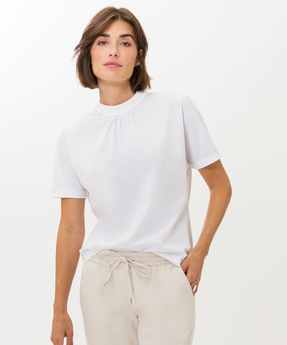 Women CAMILLE Style Shirts | Polos white