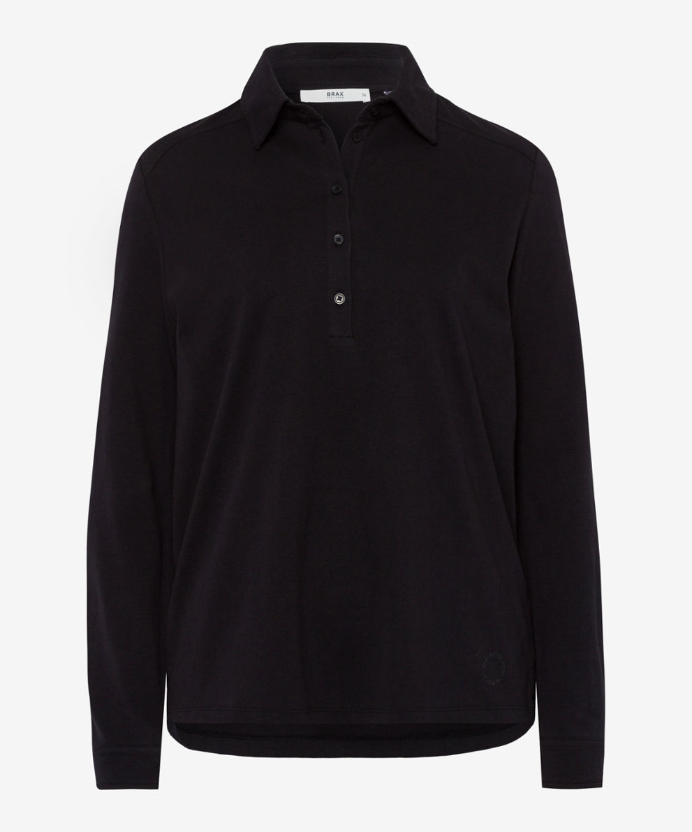 CLOE Polos black BRAX! ➜ | Shirts Style Women at