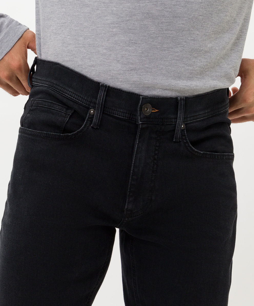 black Herren CHRIS Style SLIM Jeans almost