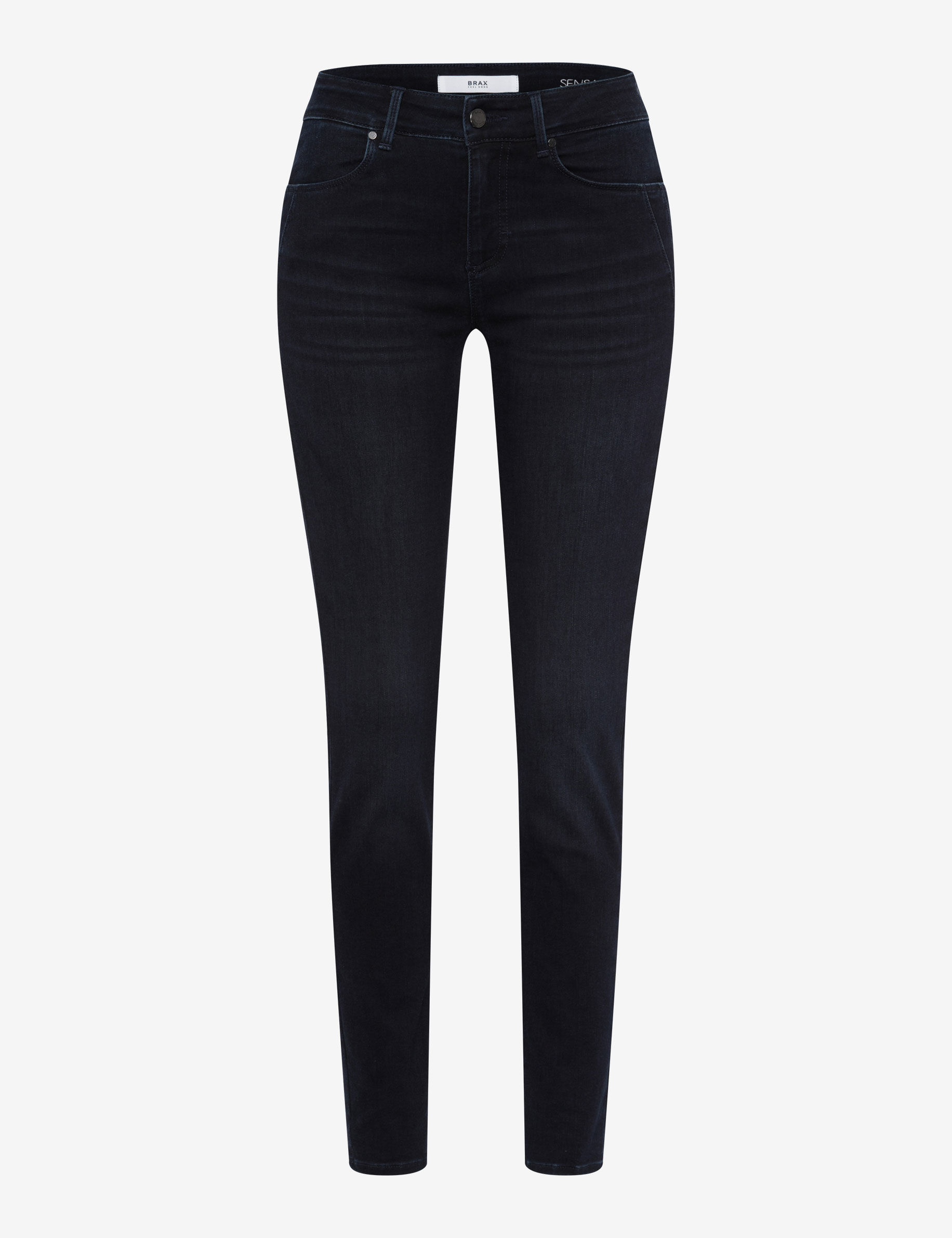Women Style ANA USED DARK BLUE Skinny Fit Stand-alone front view