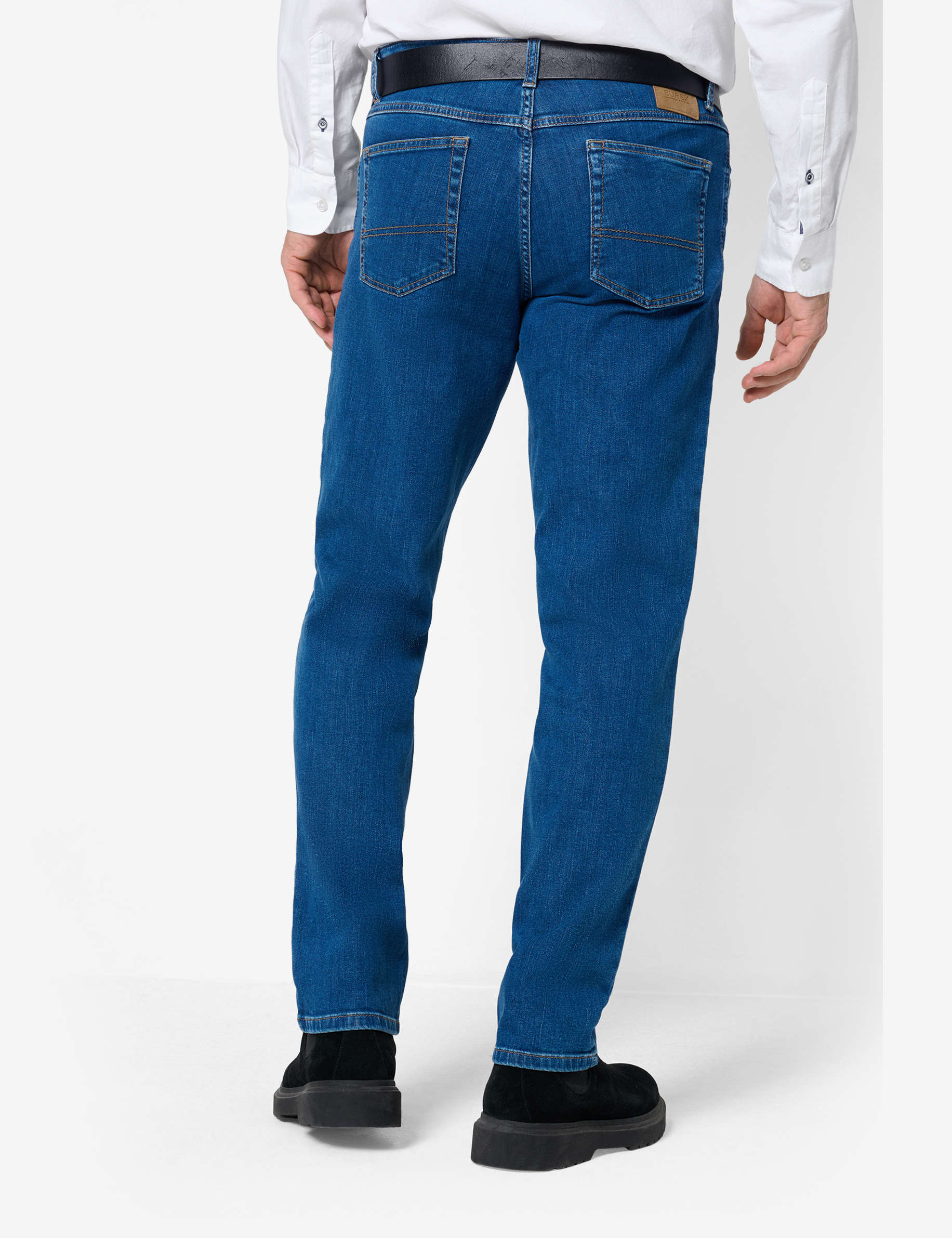Men Style CARLOS REGULAR BLUE Regular Fit Model back