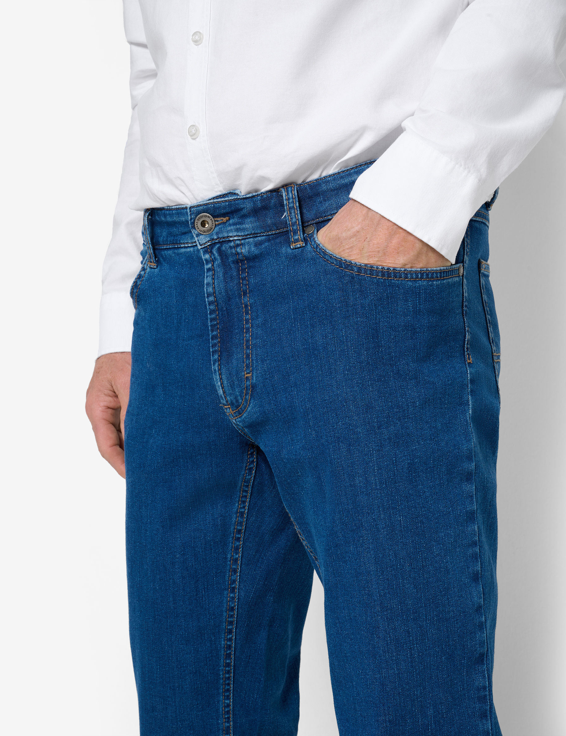 Men Style CARLOS REGULAR BLUE Regular Fit Detail 2