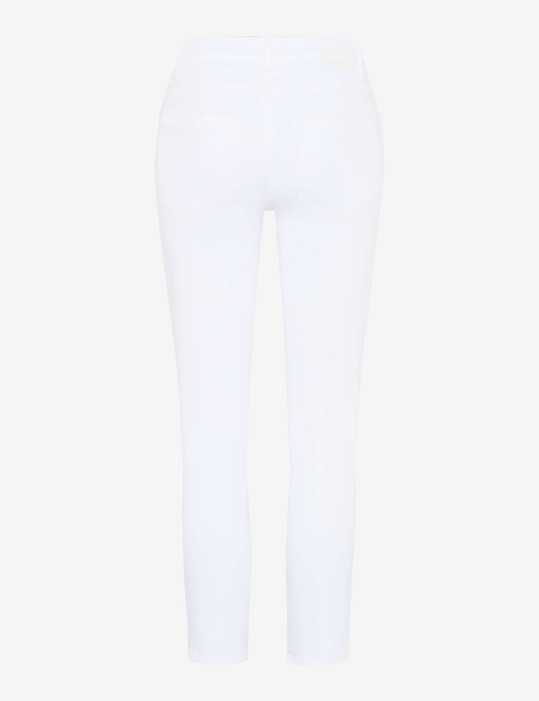 Women Style ANA S WHITE Skinny Fit Stand-alone rear view