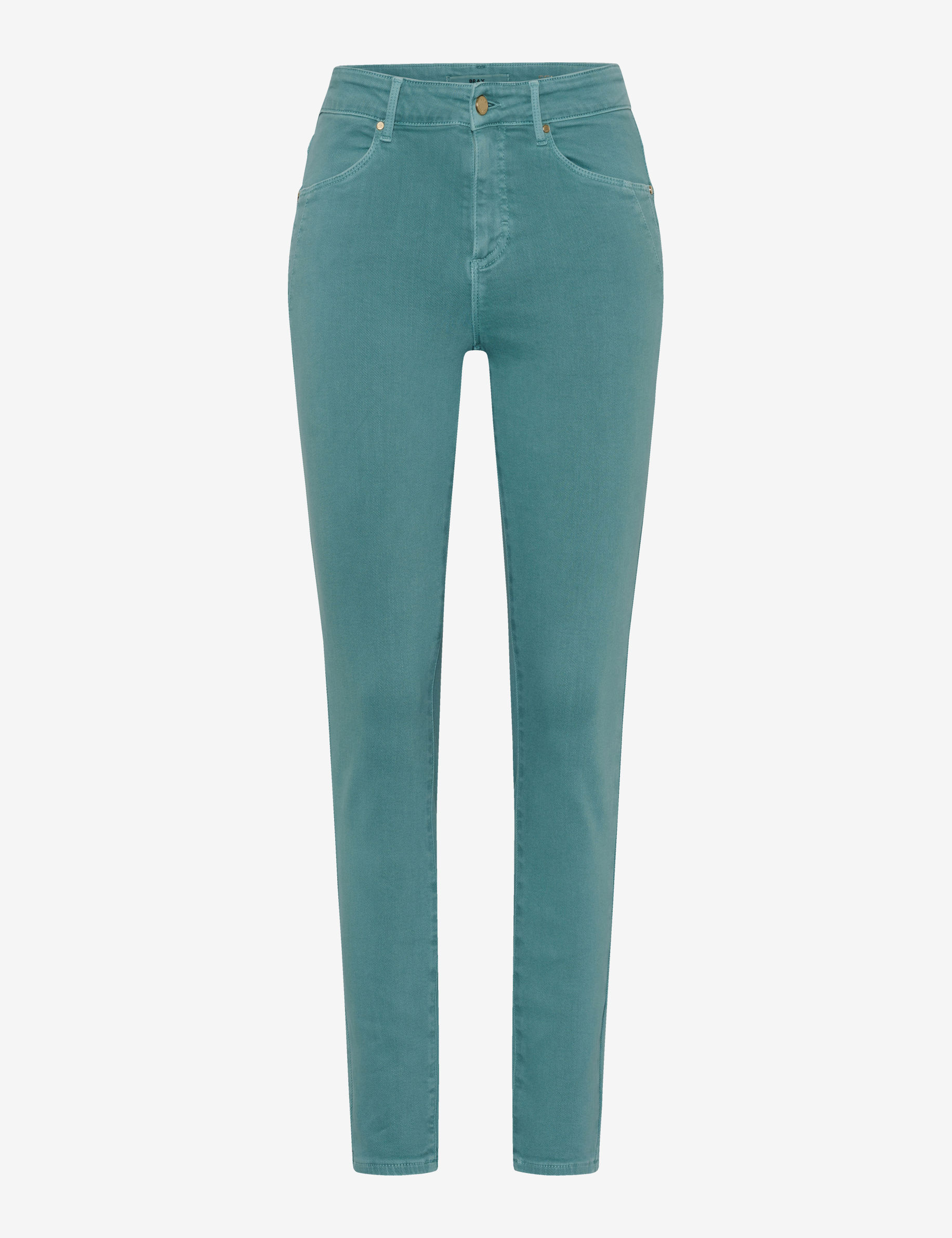 Women Style ANA DUSTY MINT Skinny Fit Stand-alone front view