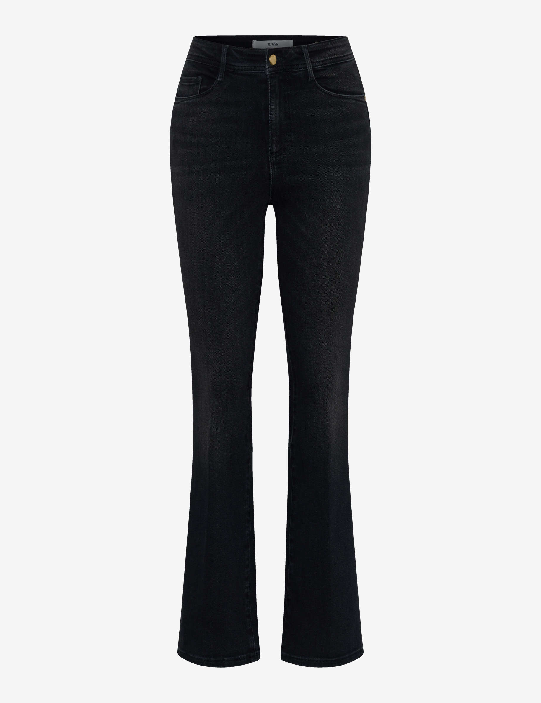 Women Style ANA USED BLACK BLACK Skinny Fit Stand-alone front view