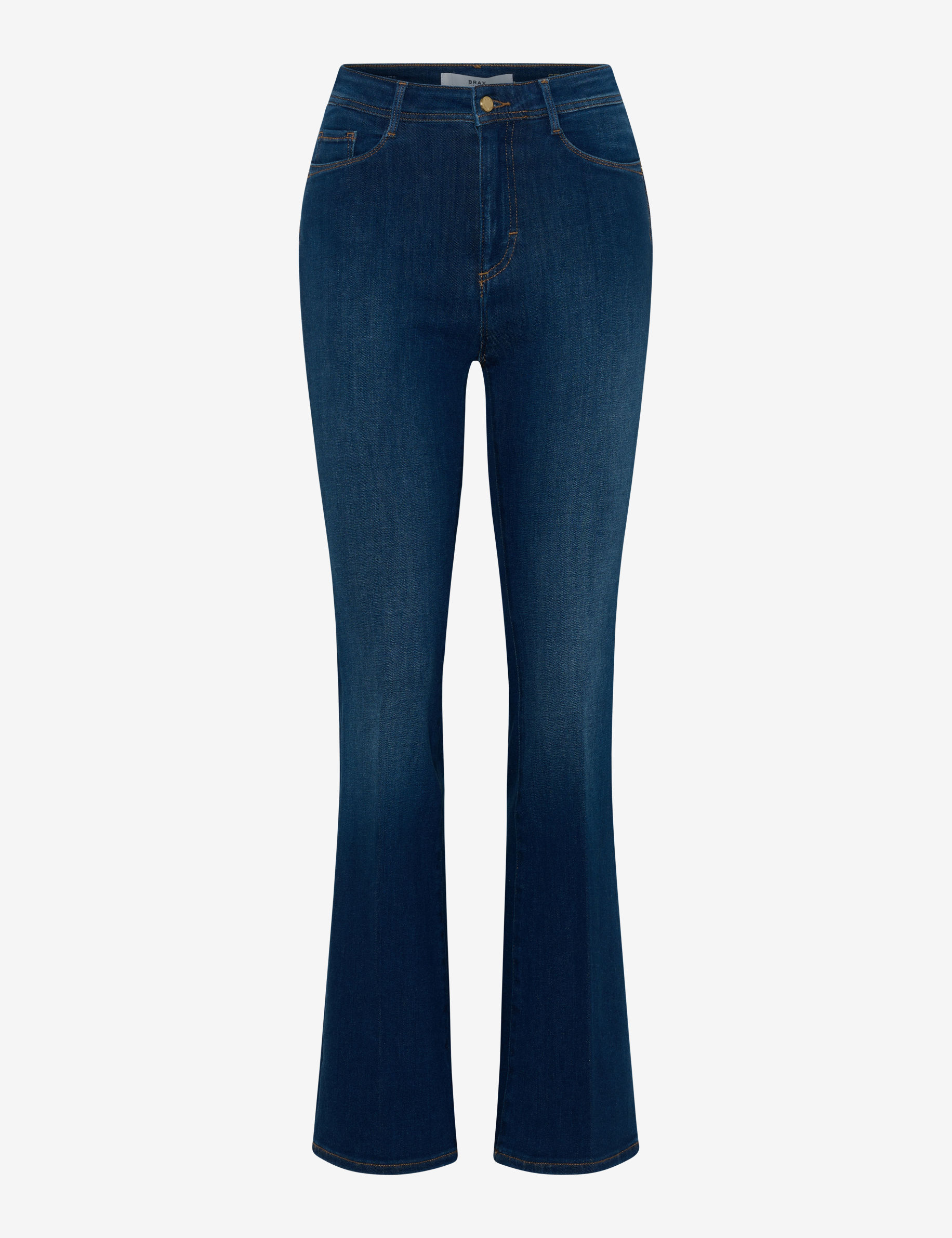 Women Style ANA USED STONE BLUE Skinny Fit Stand-alone front view