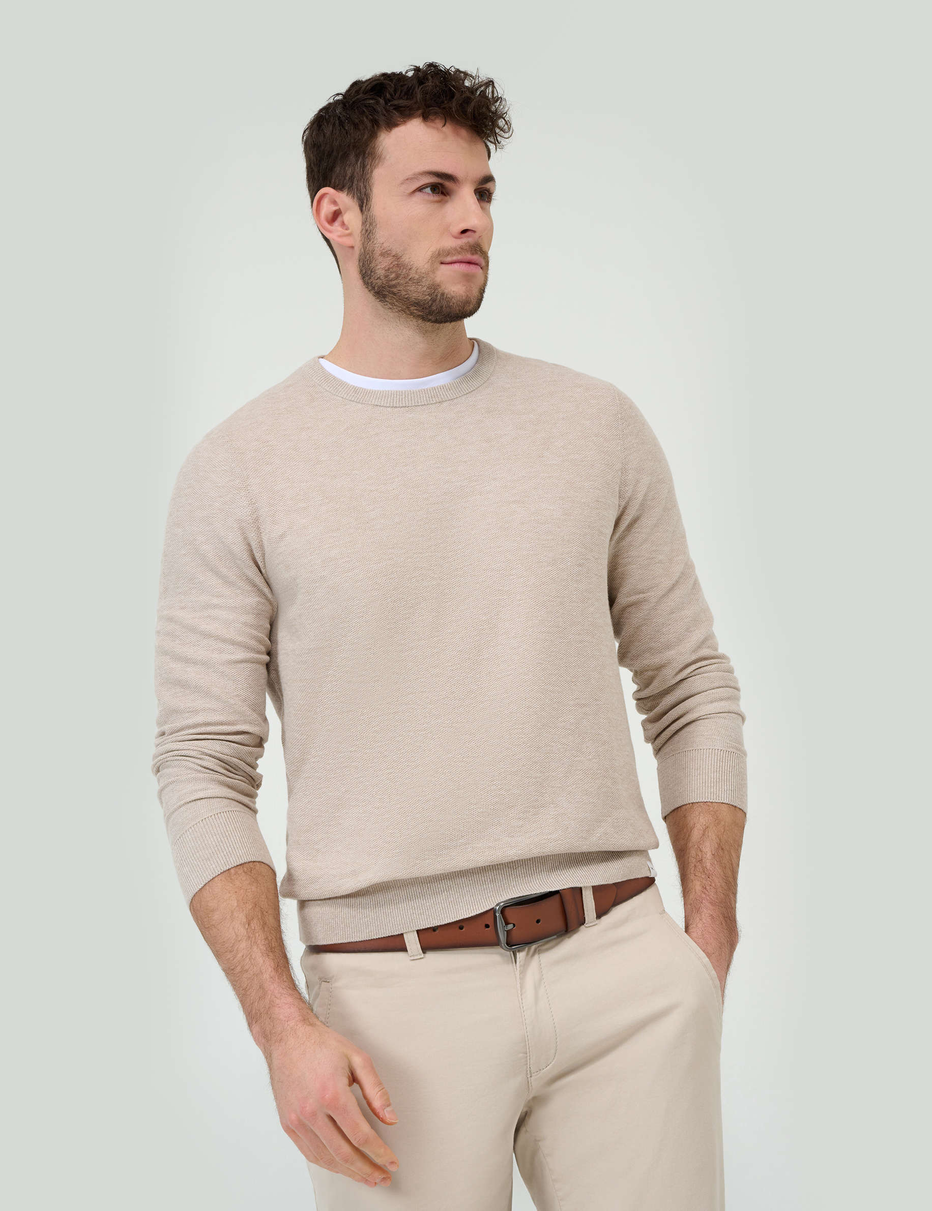 Men Style RICK cosy linen  Model Front