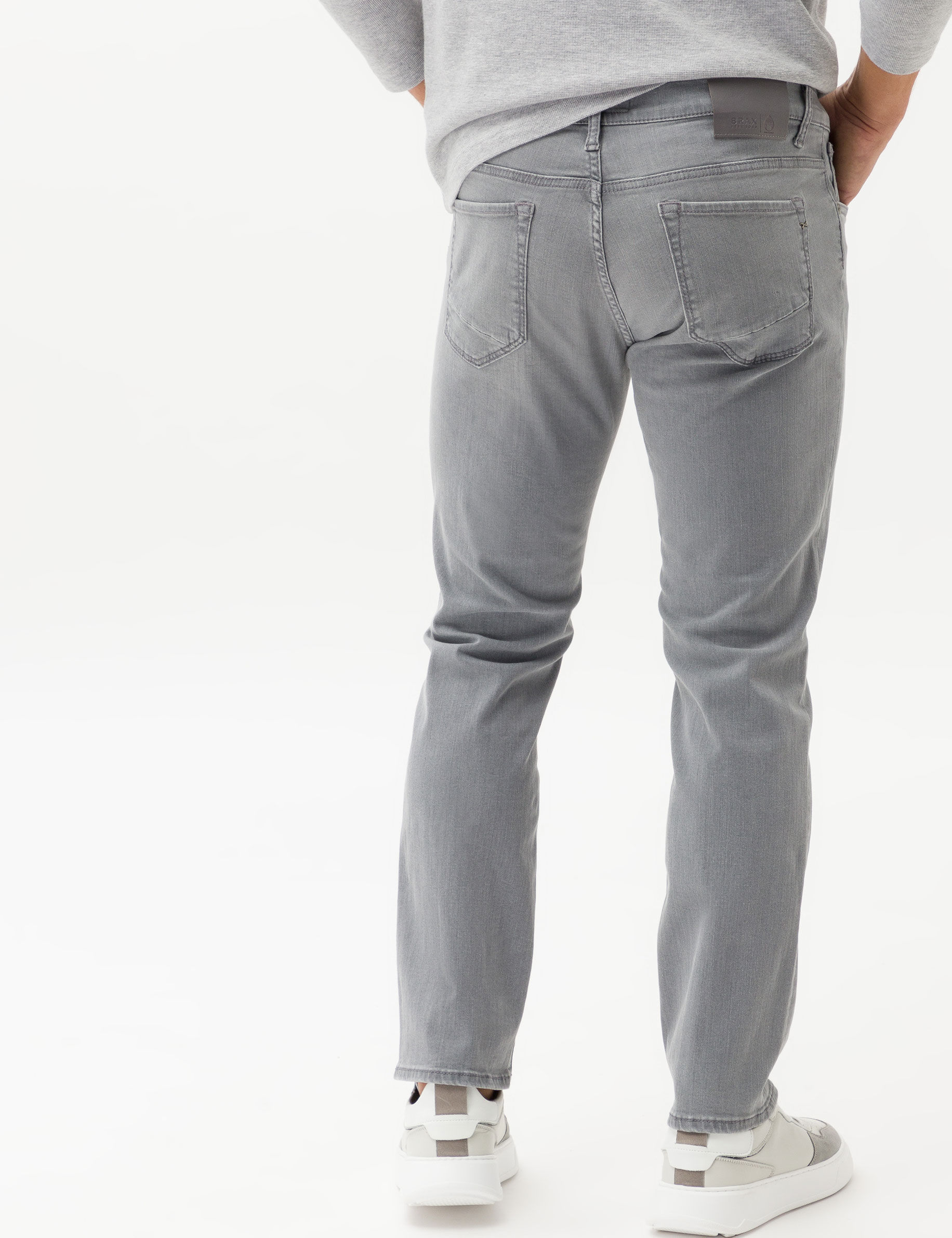 Men Style CHUCK GREY Slim Fit Model back