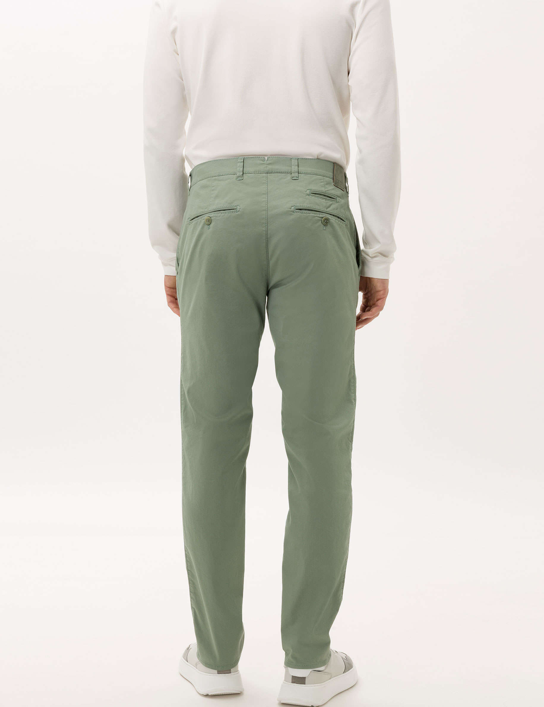 Men Style FABIO IN MINT Modern Fit Model back