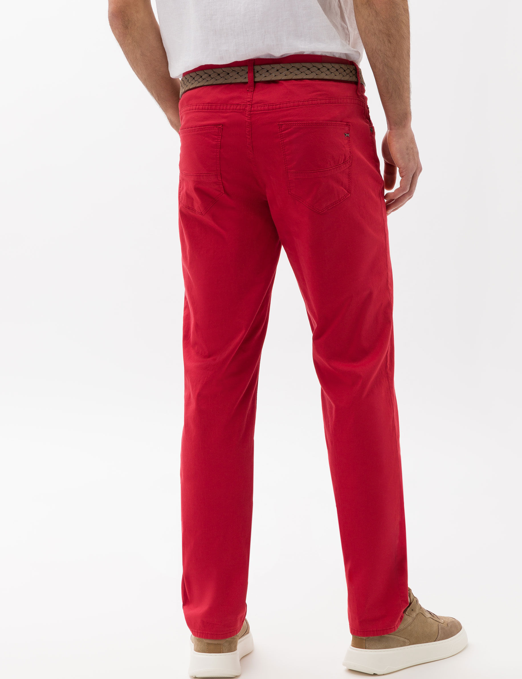 Men Style CADIZ INDIAN RED Straight Fit Model back