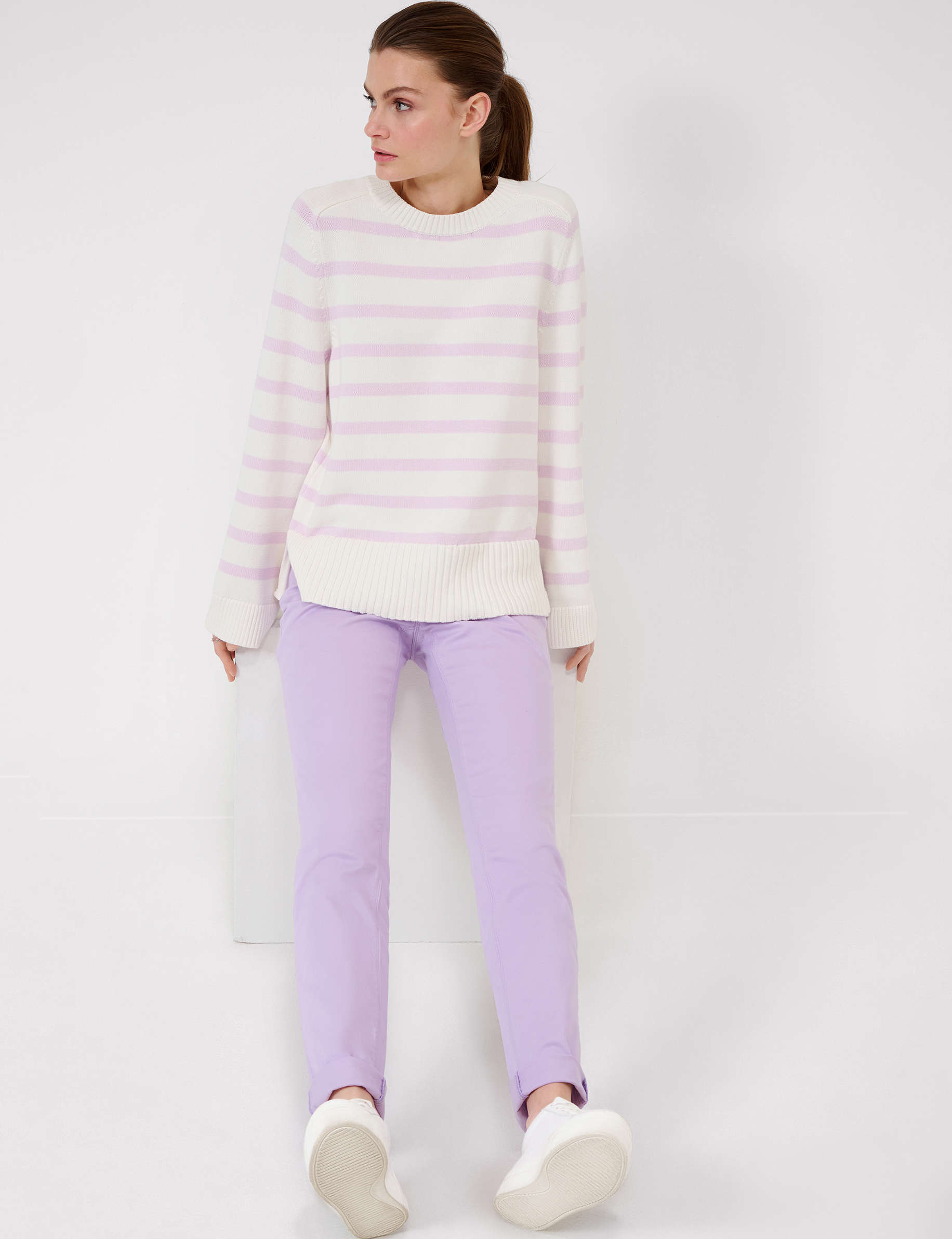 Women Style MARY PALE LILAC Regular Fit Detail 1