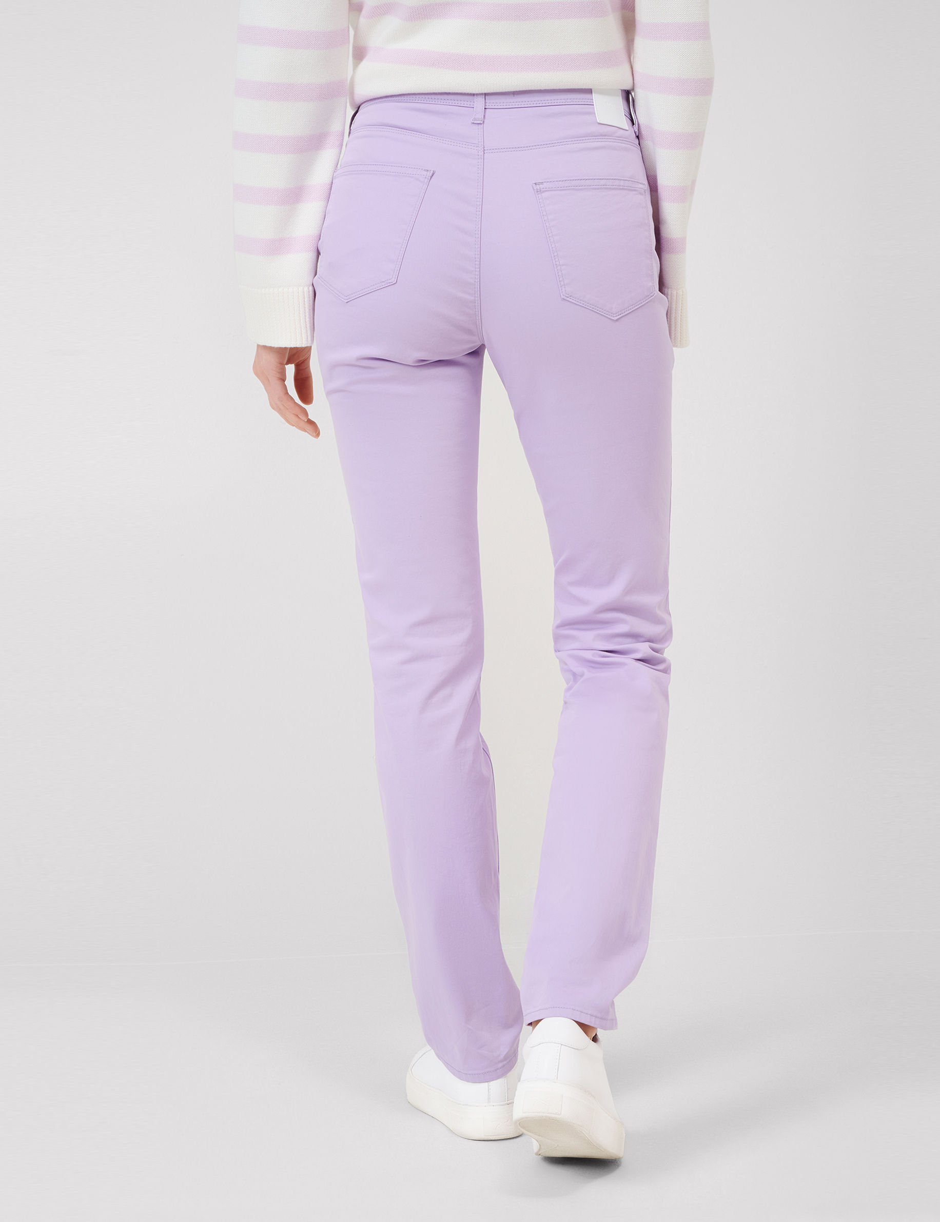Women Style MARY PALE LILAC Regular Fit Model back