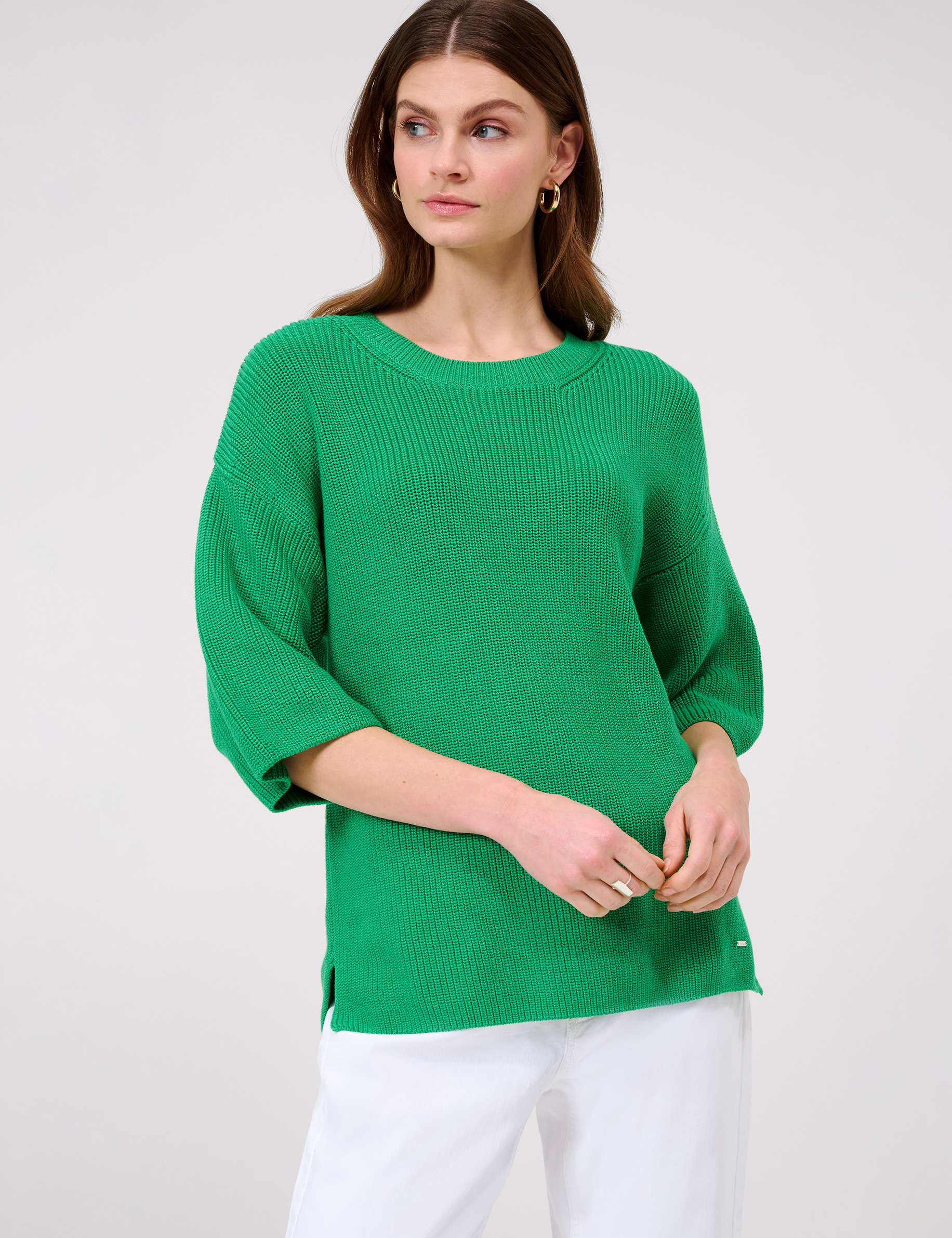 Women Style NOEMI apple green  Model Front