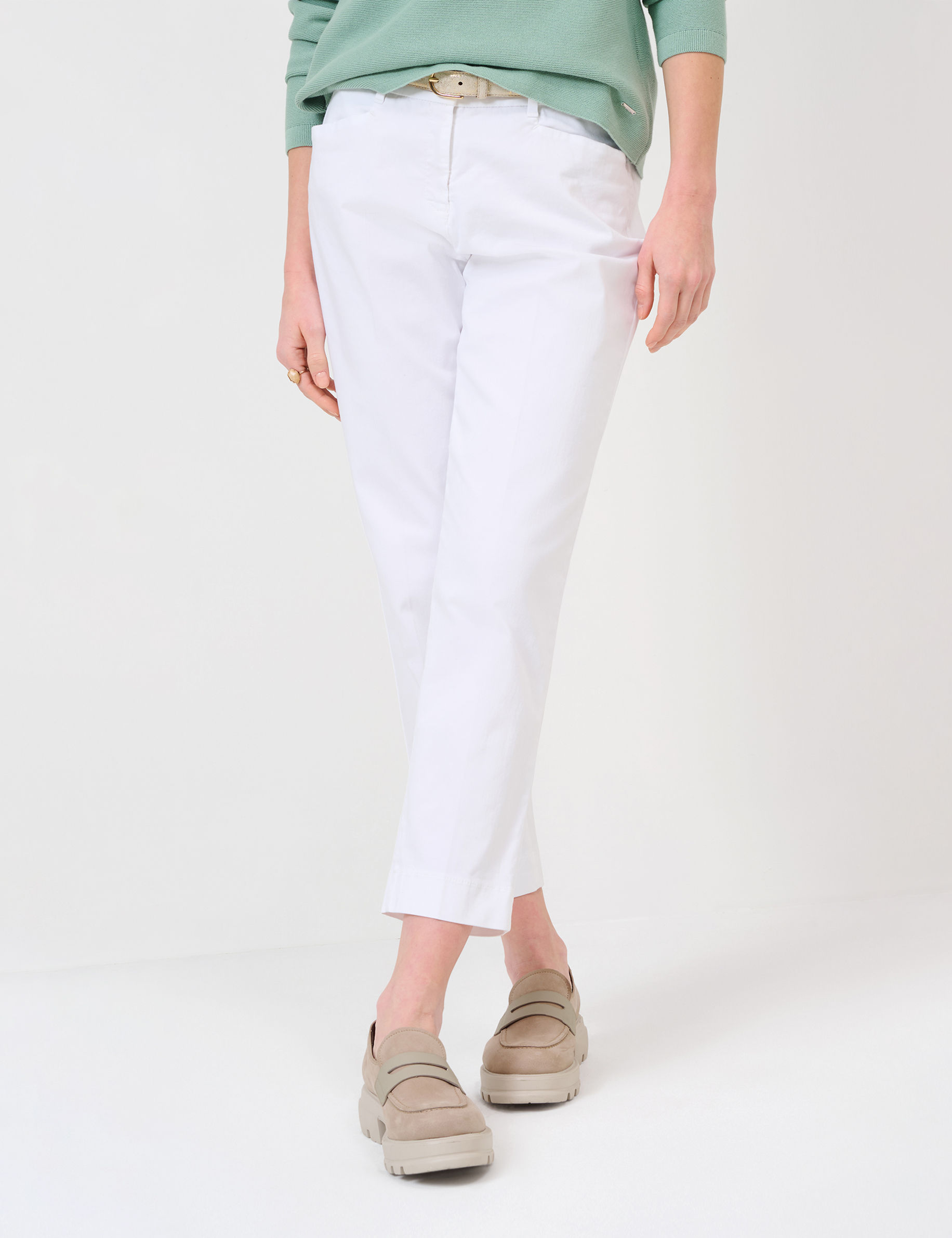 Women Style MARA S WHITE Regular Fit Model Front