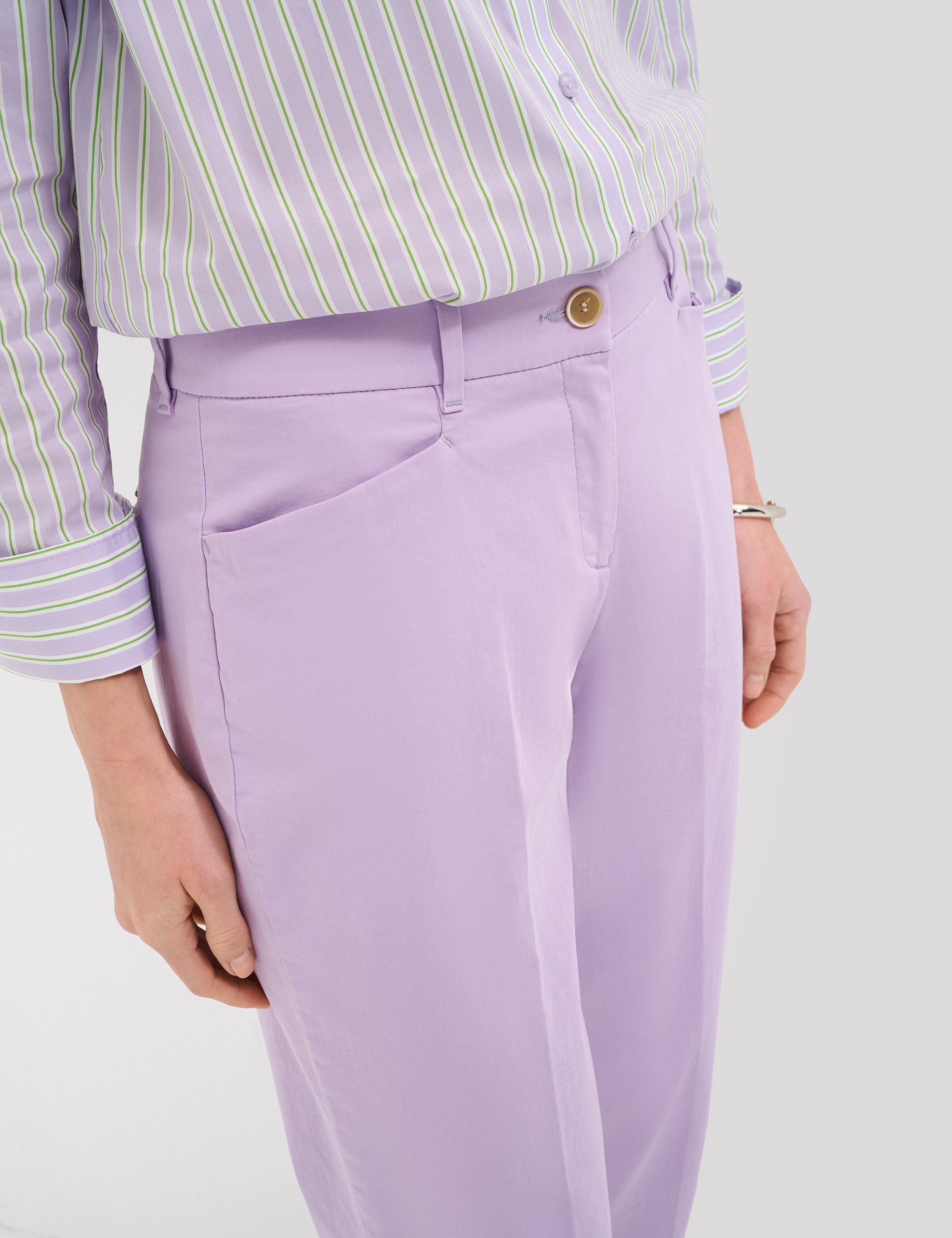 Women Style MARA S PALE LILAC Regular Fit Detail 2