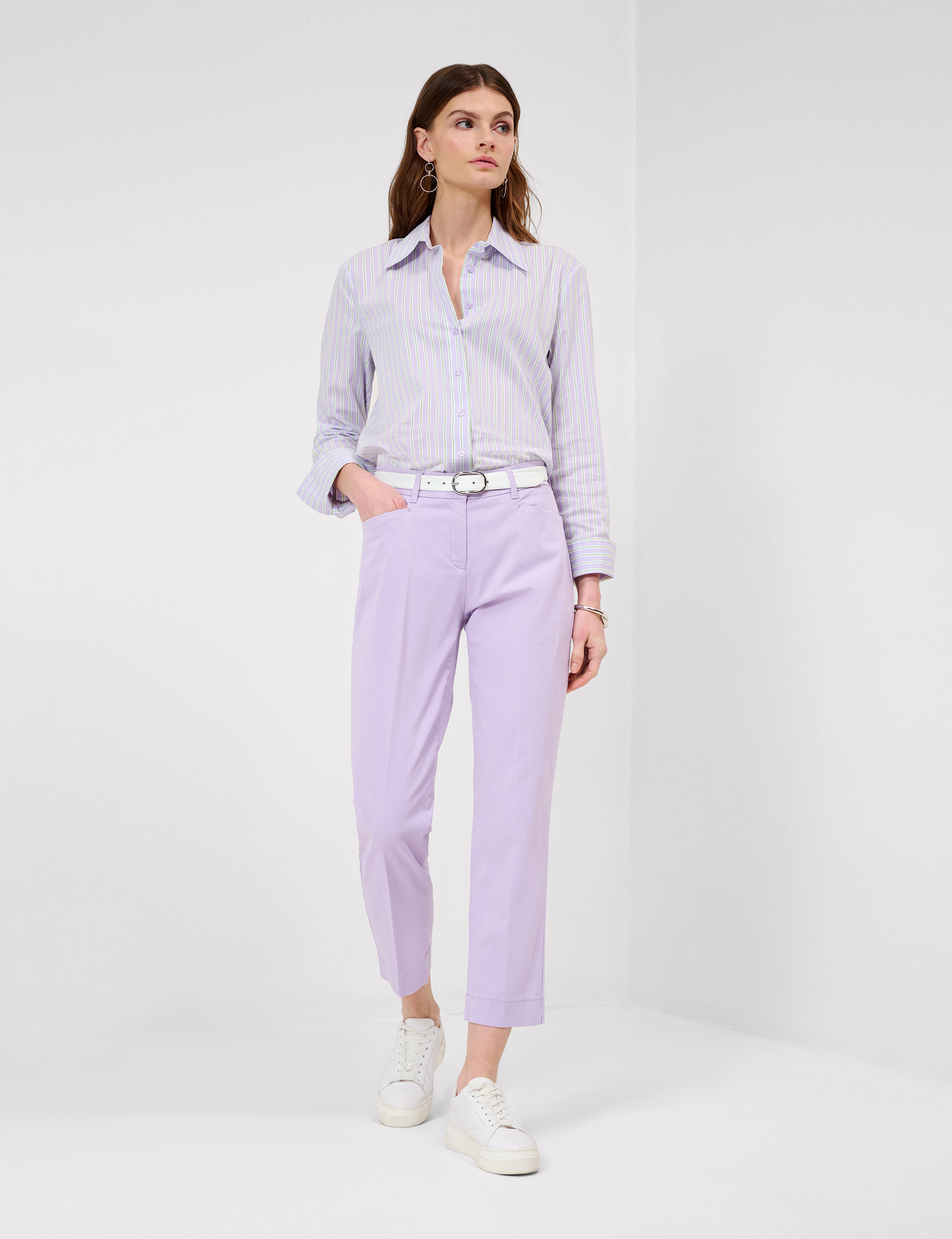 Women Style MARA S PALE LILAC Regular Fit Model Outfit