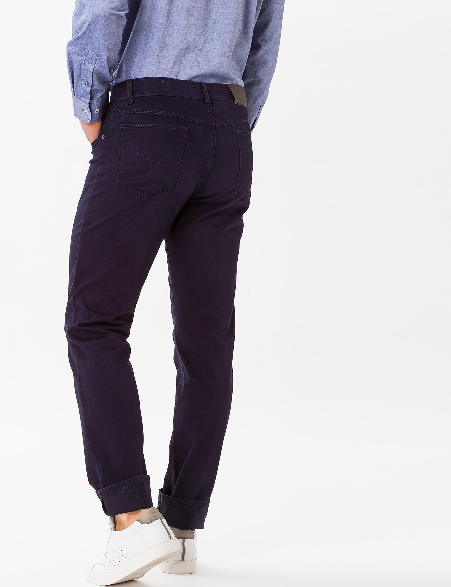 Men Style COOPER FANCY PERMA BLUE Regular Fit Model back