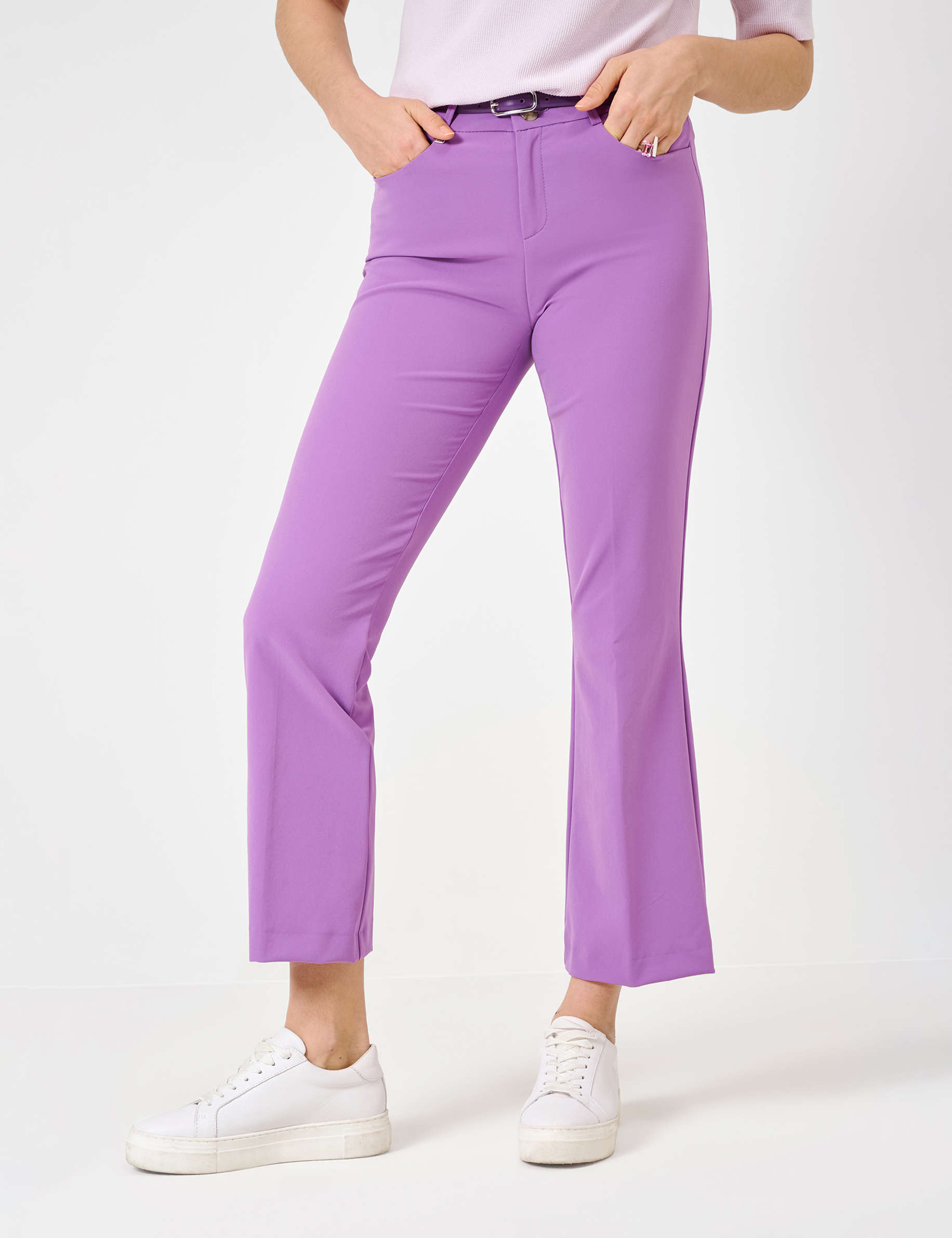 Women Style SHAKIRA S PURPLE Slim Fit Model Front