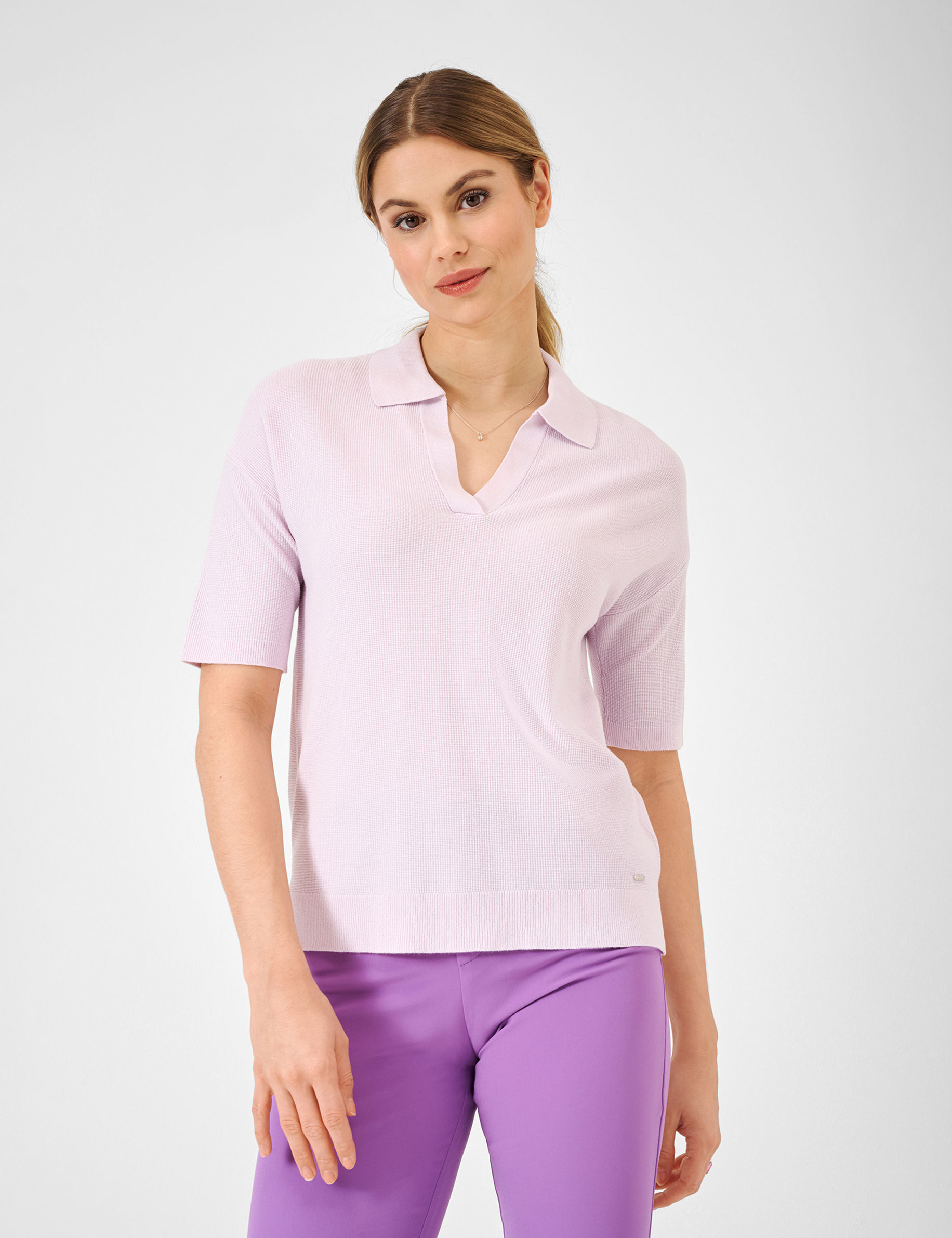 Women Style LILIAN soft purple  Model Front