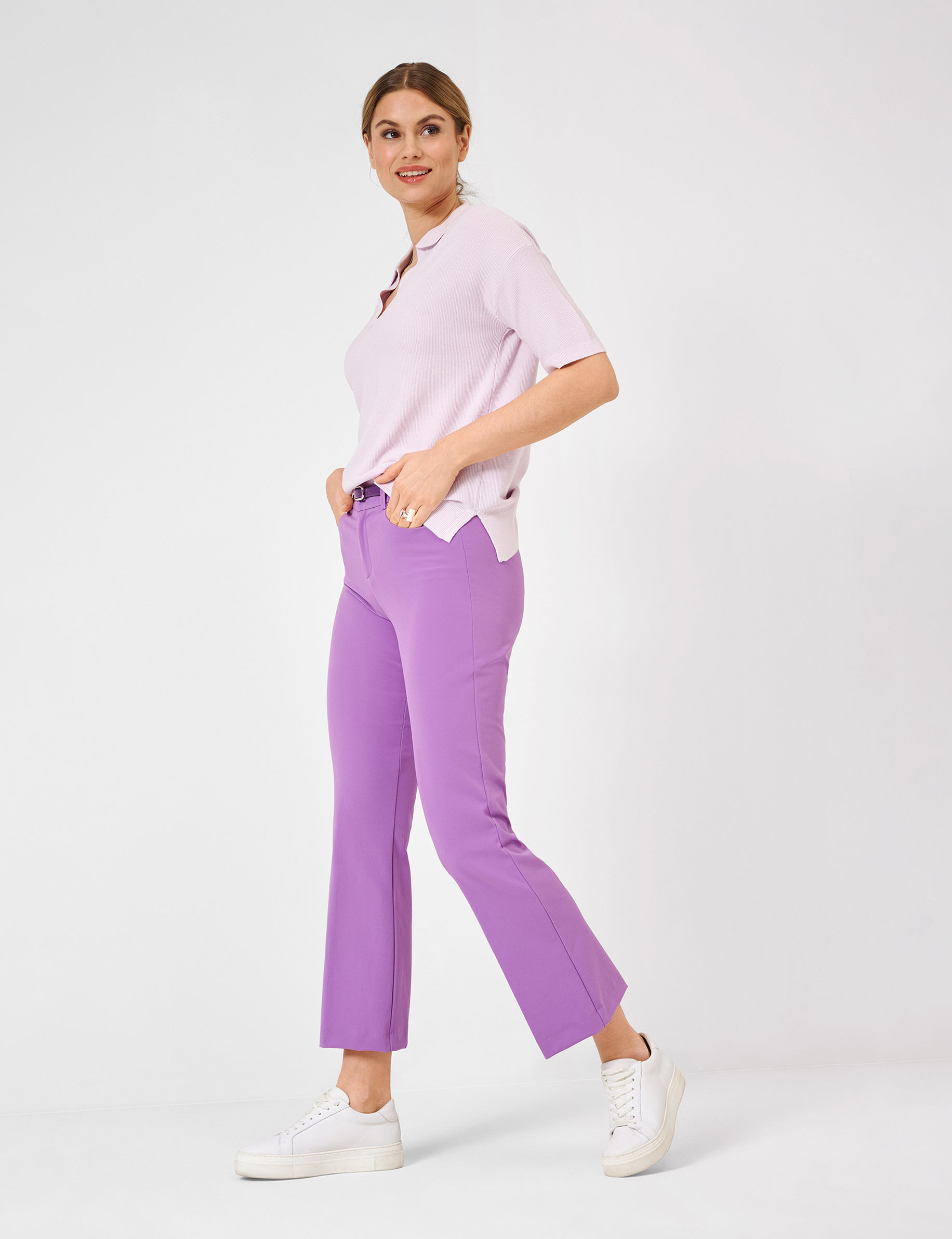 Women Style LILIAN soft purple  Model Outfit