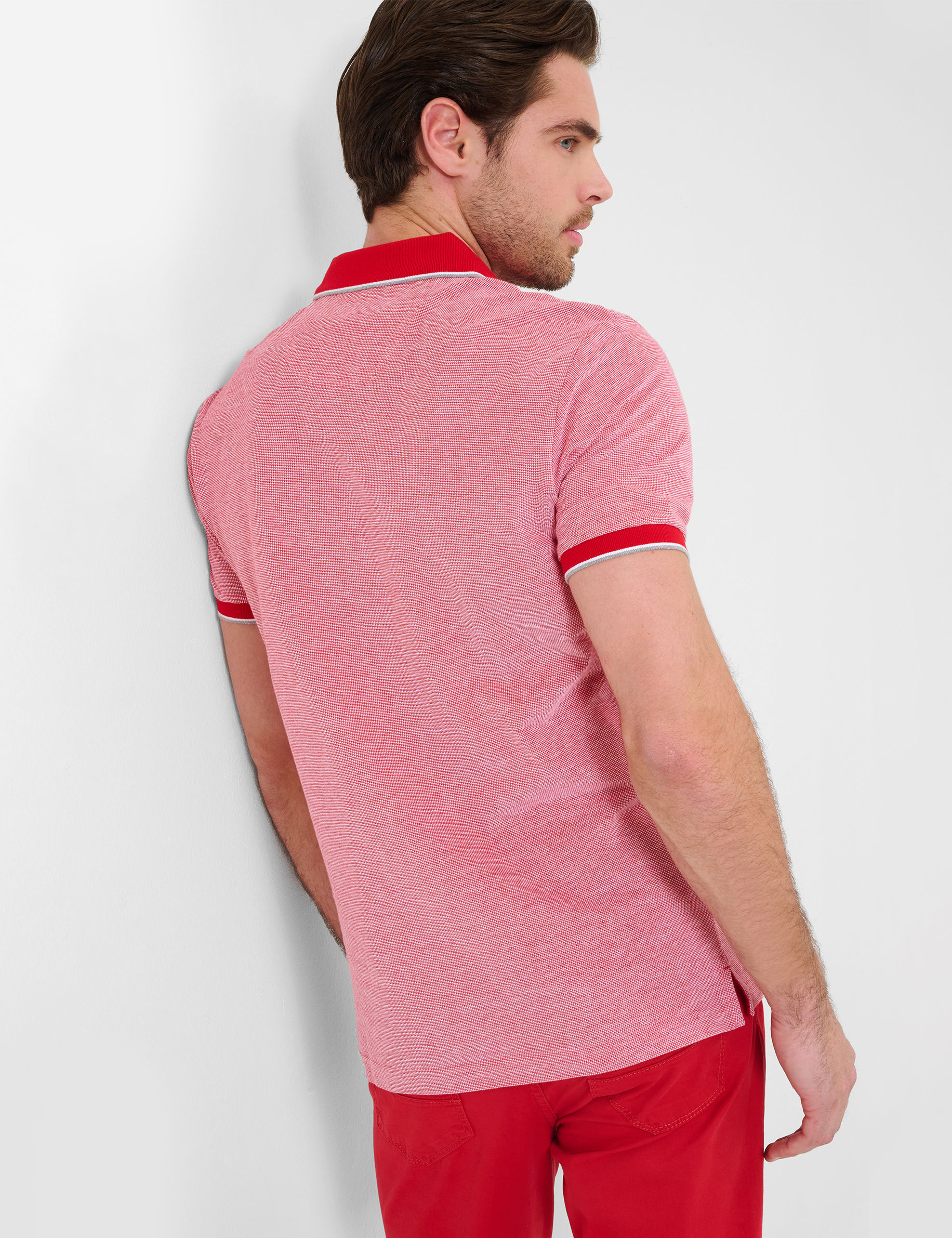 Men Style PADDY signal red  Model back