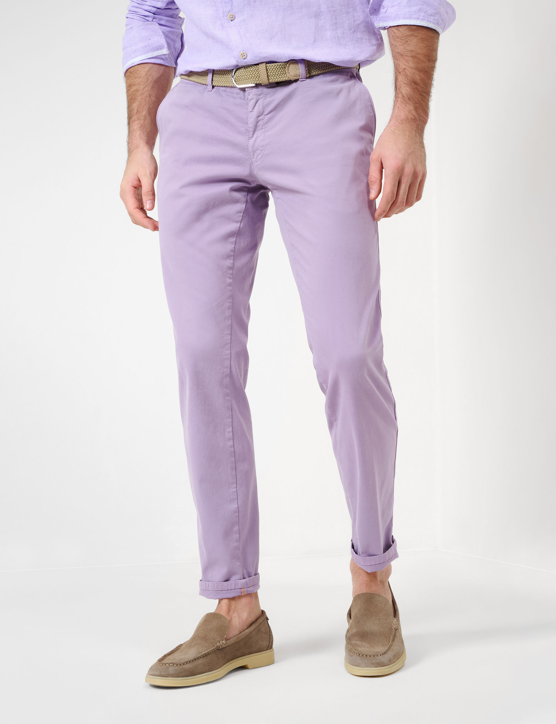 Shades of pink, Men, SLIM, Style SILVIO, MODEL_FRONT_ISHOP