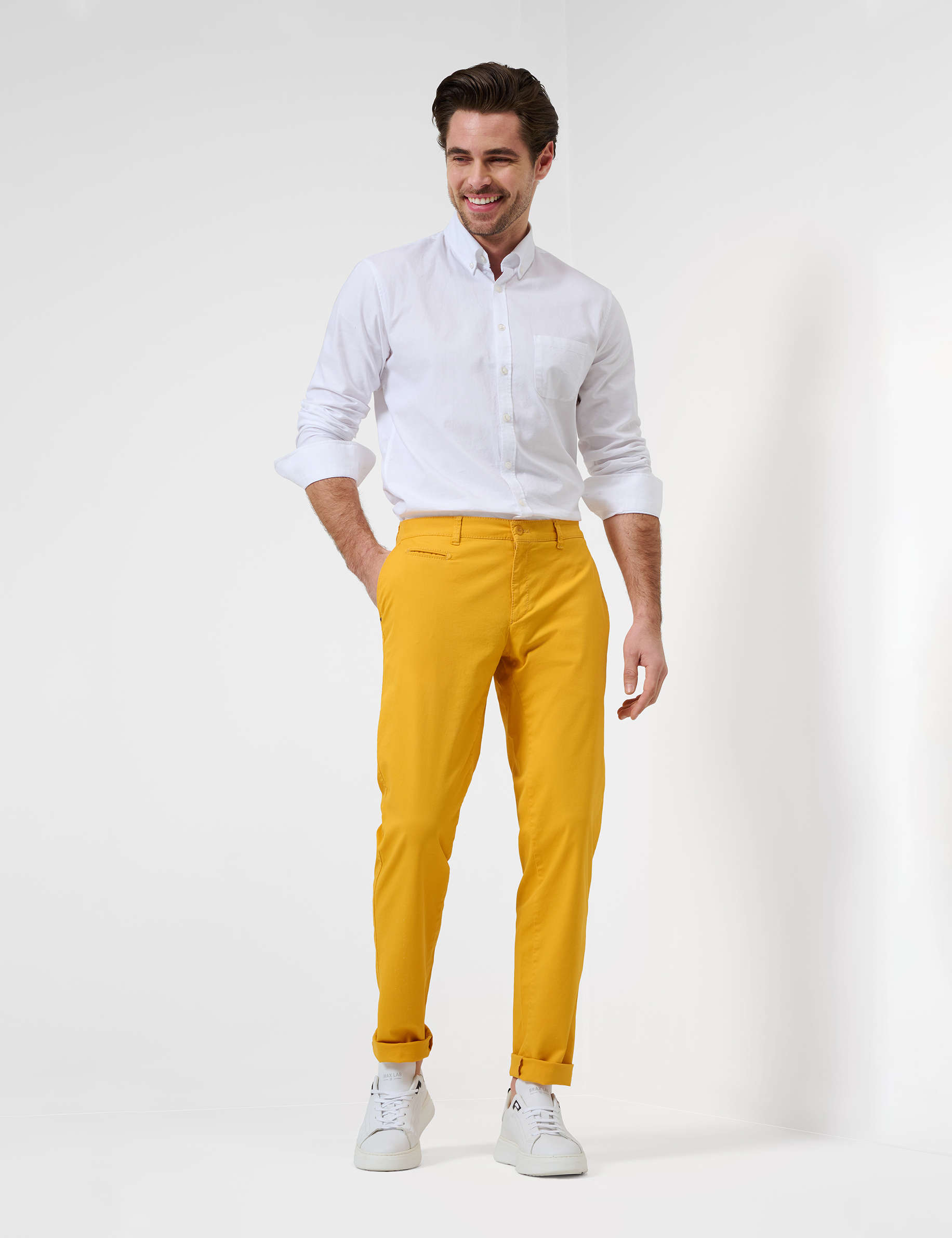 Men Style FABIO IN MANGO Modern Fit Model Outfit