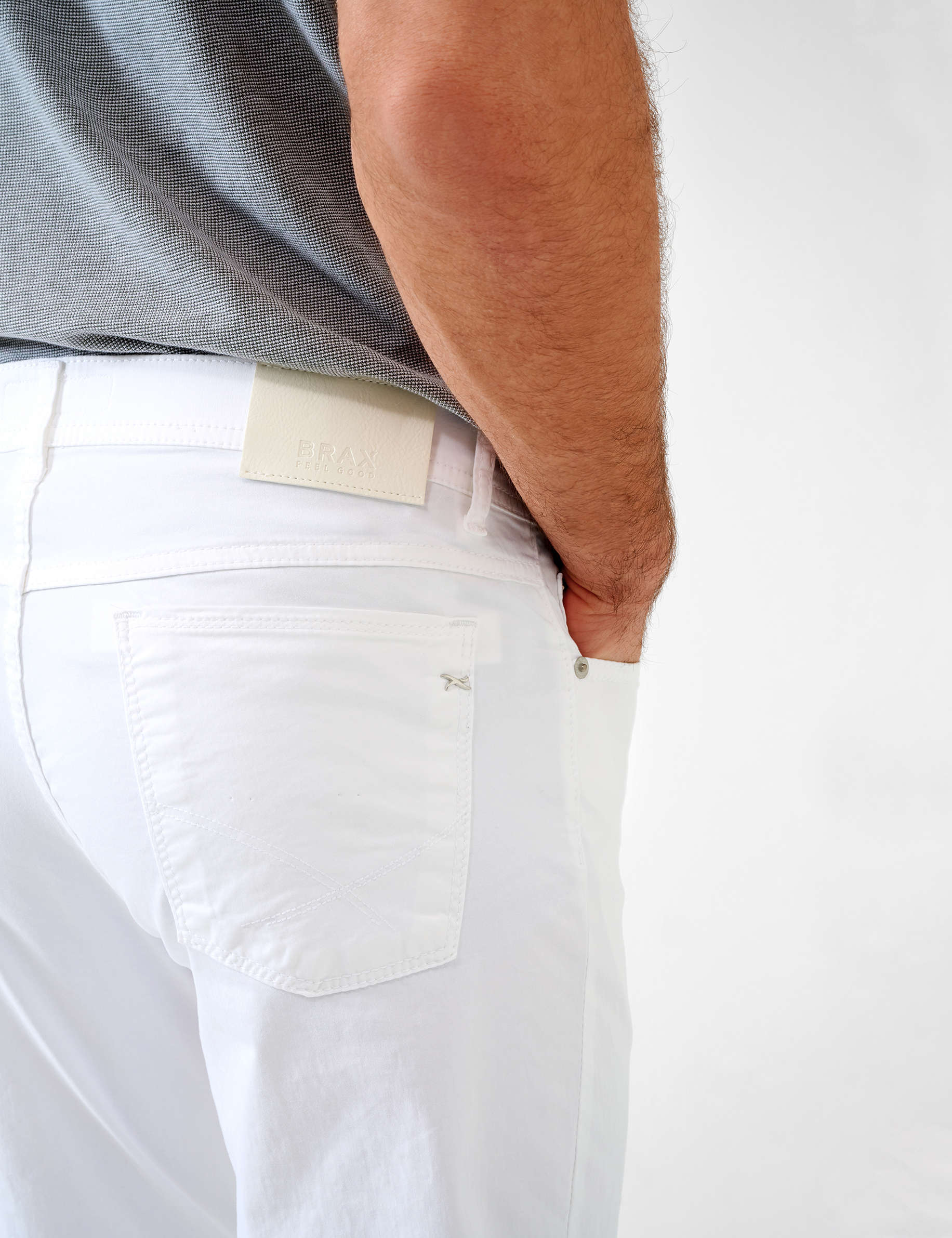 Men Style COOPER WHITE Regular Fit Detail 2