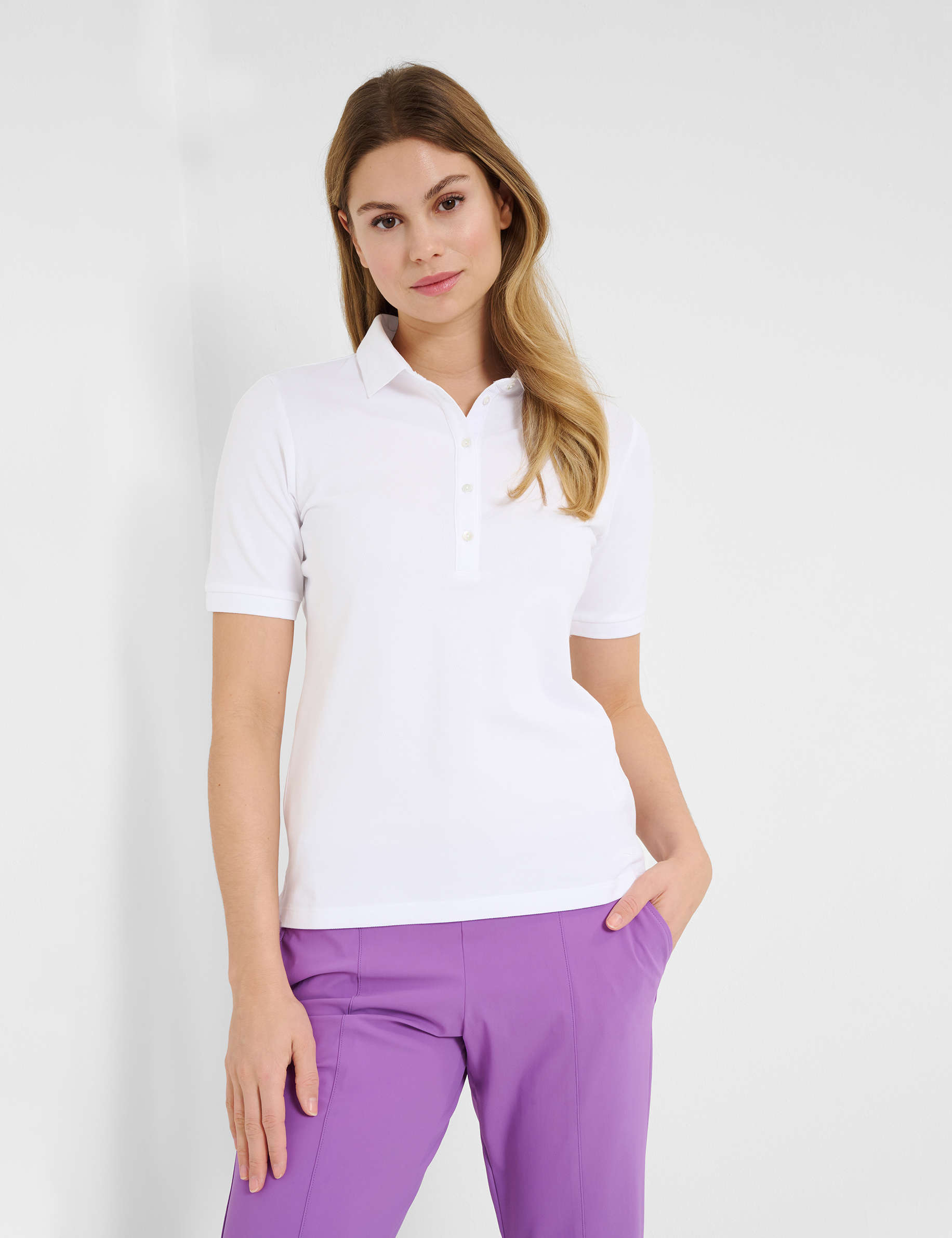 Women Style CLEO white  Model Front