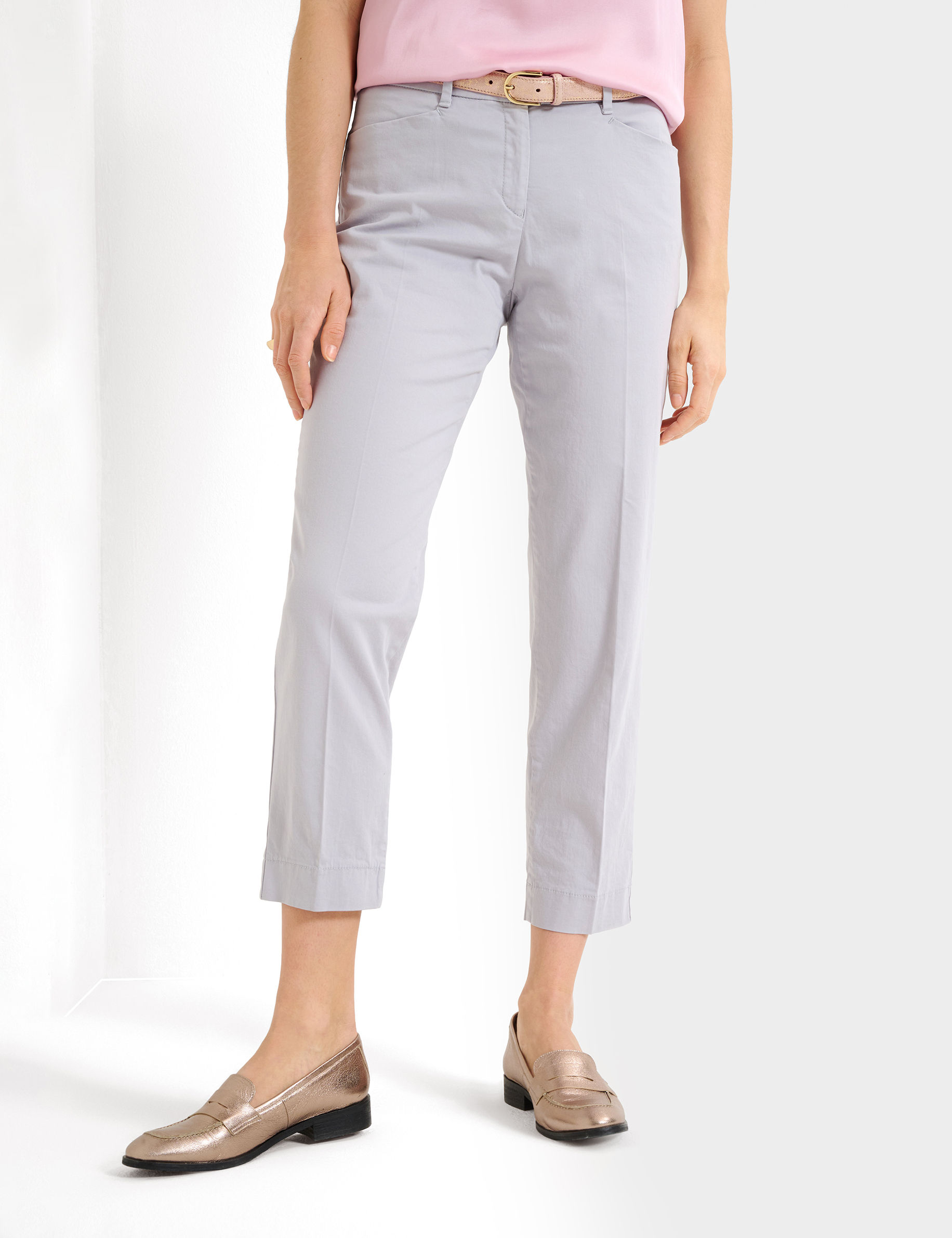 Women Style MARA S LIGHT GREY Regular Fit Model Front