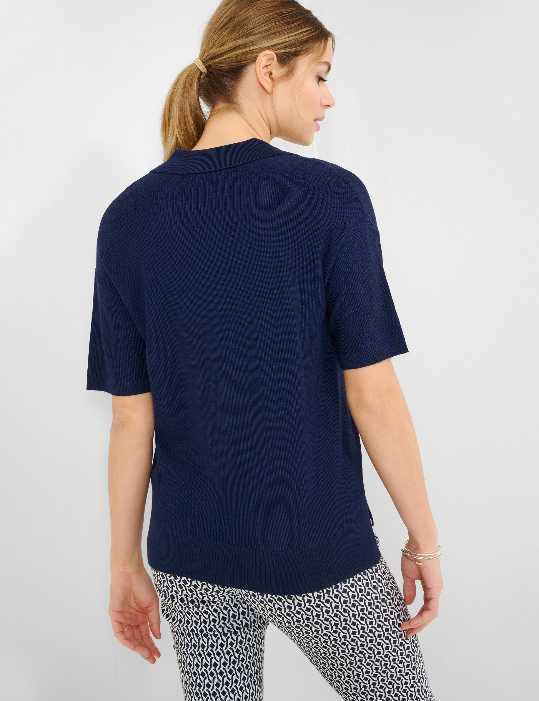 Women Style LILIAN indigo  Model back