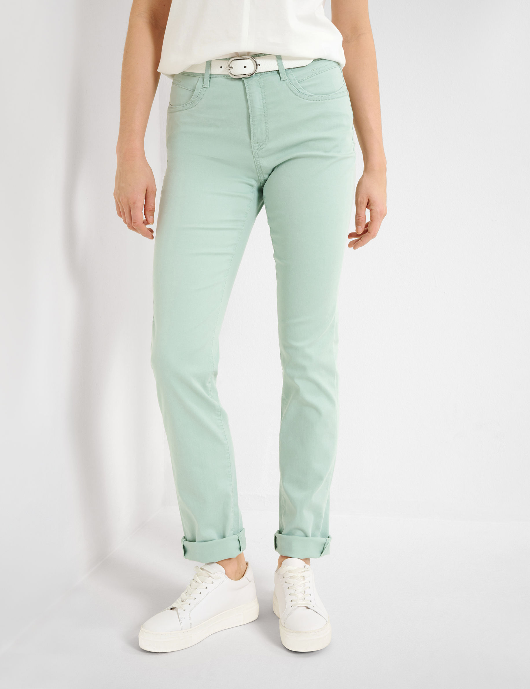 Women Style MARY MINT Regular Fit Model Front
