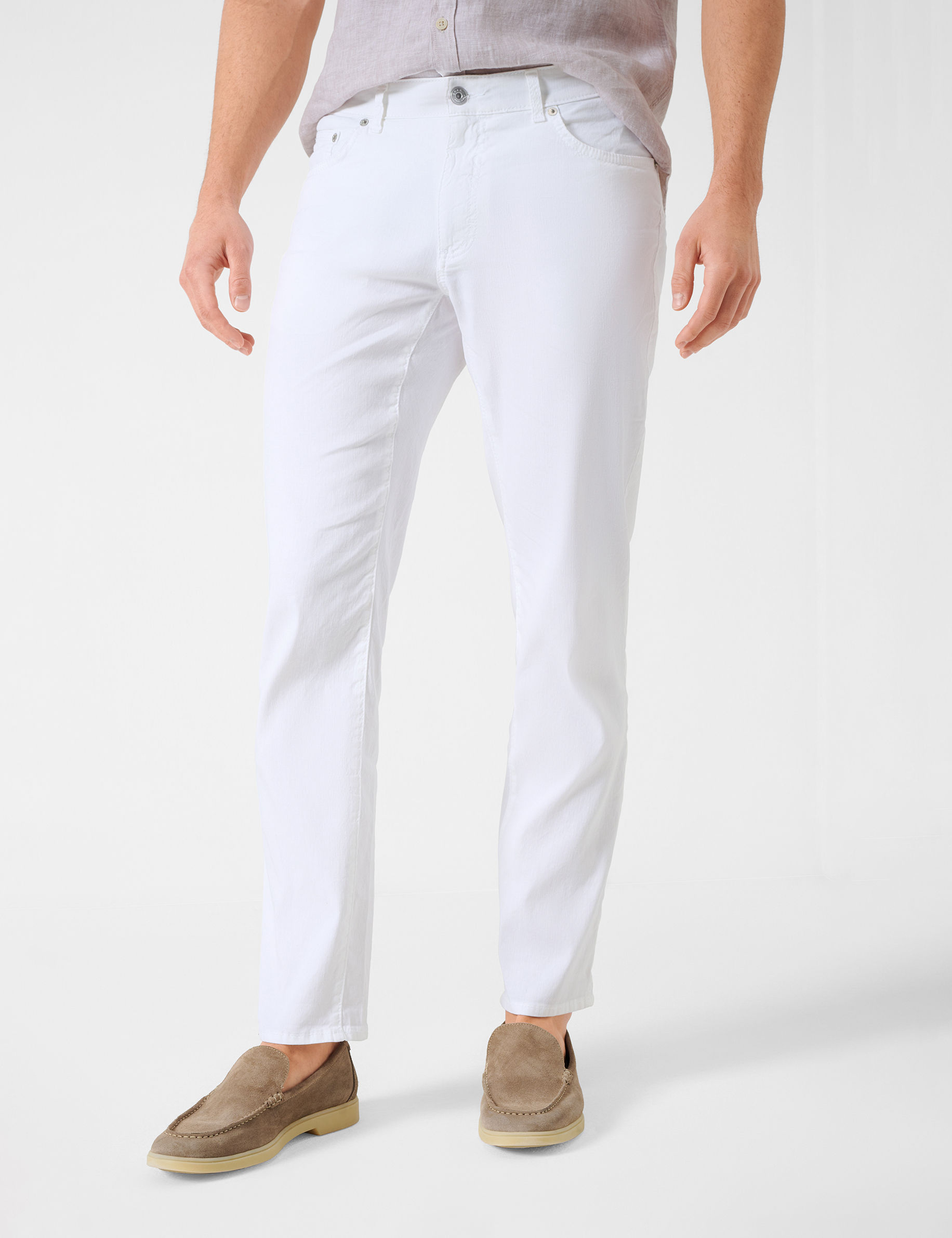 Men Style COOPER WHITE Regular Fit Model Front